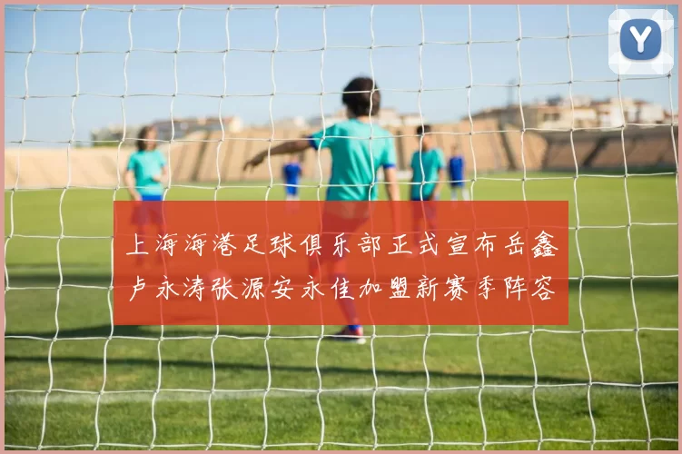 上海海港足球俱乐部正式宣布岳鑫卢永涛张源安永佳加盟新赛季阵容更新