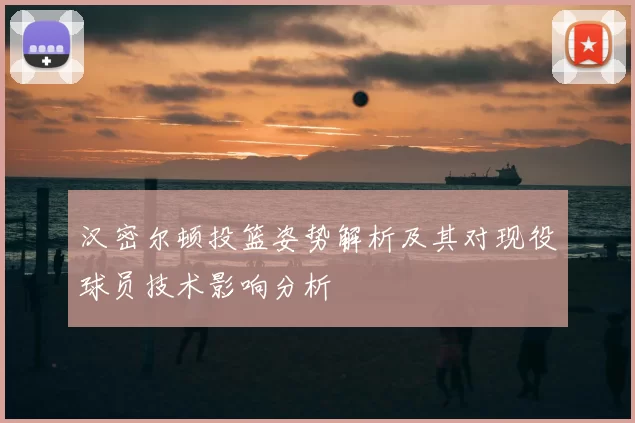 汉密尔顿投篮姿势解析及其对现役球员技术影响分析