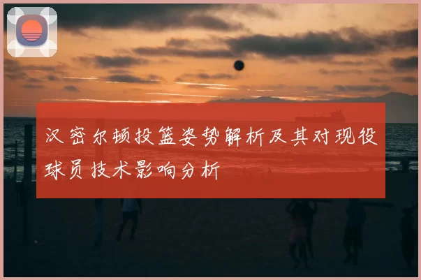 汉密尔顿投篮姿势解析及其对现役球员技术影响分析