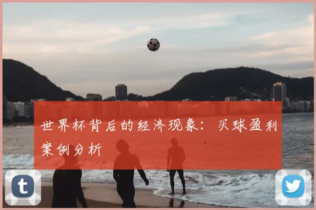 世界杯背后的经济现象：买球盈利案例分析