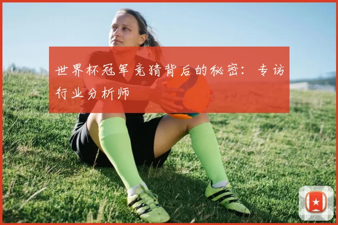 世界杯冠军竞猜背后的秘密：专访行业分析师