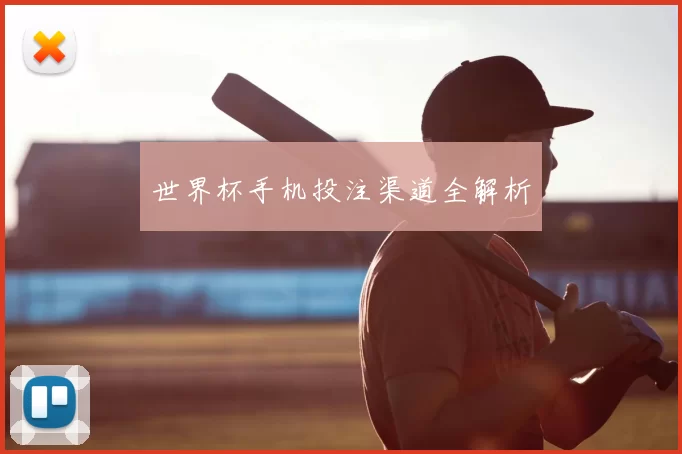 世界杯手机投注渠道全解析